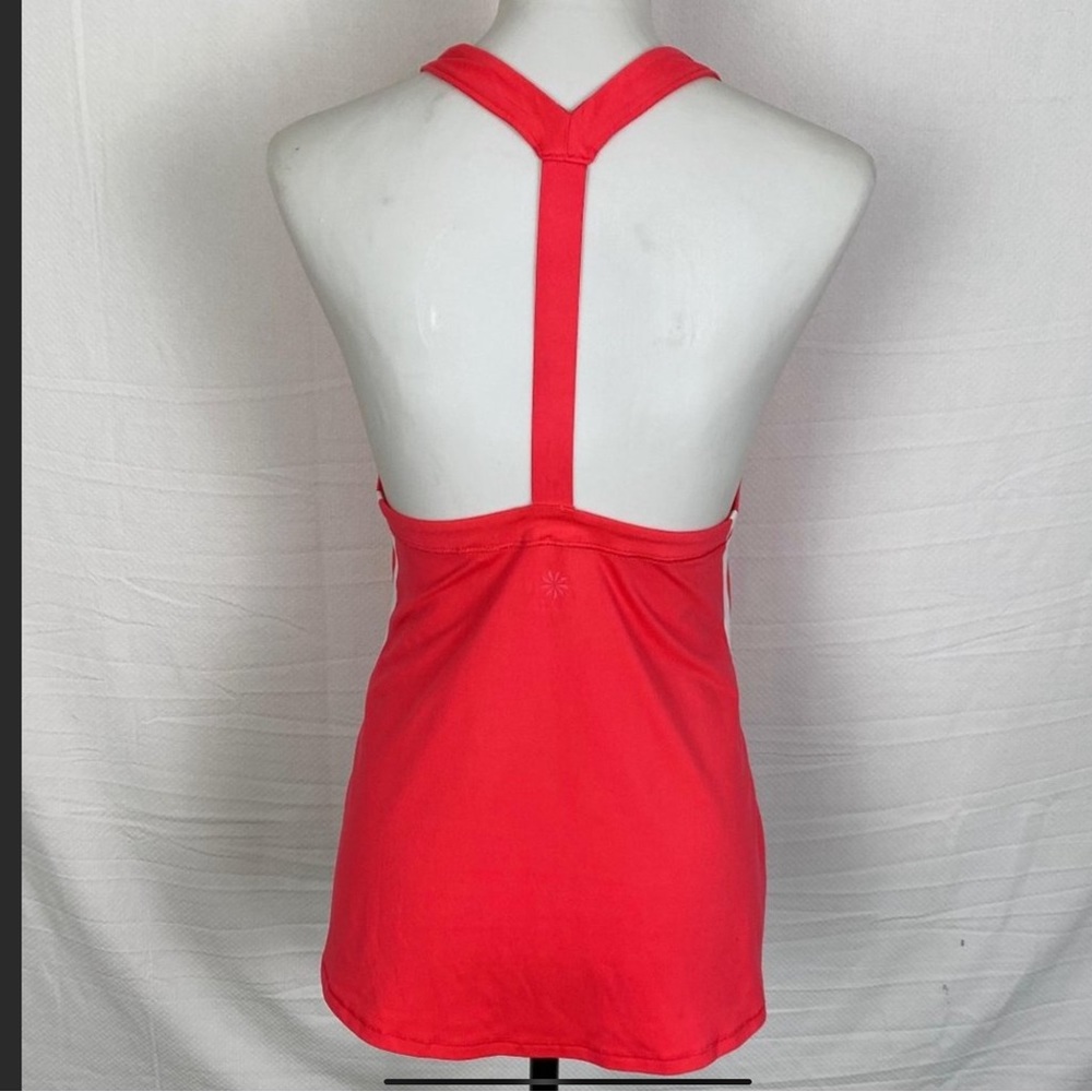 ❤️❤️ Athleta Power Chi Athletic Top,Coral, - Picture 3 of 5